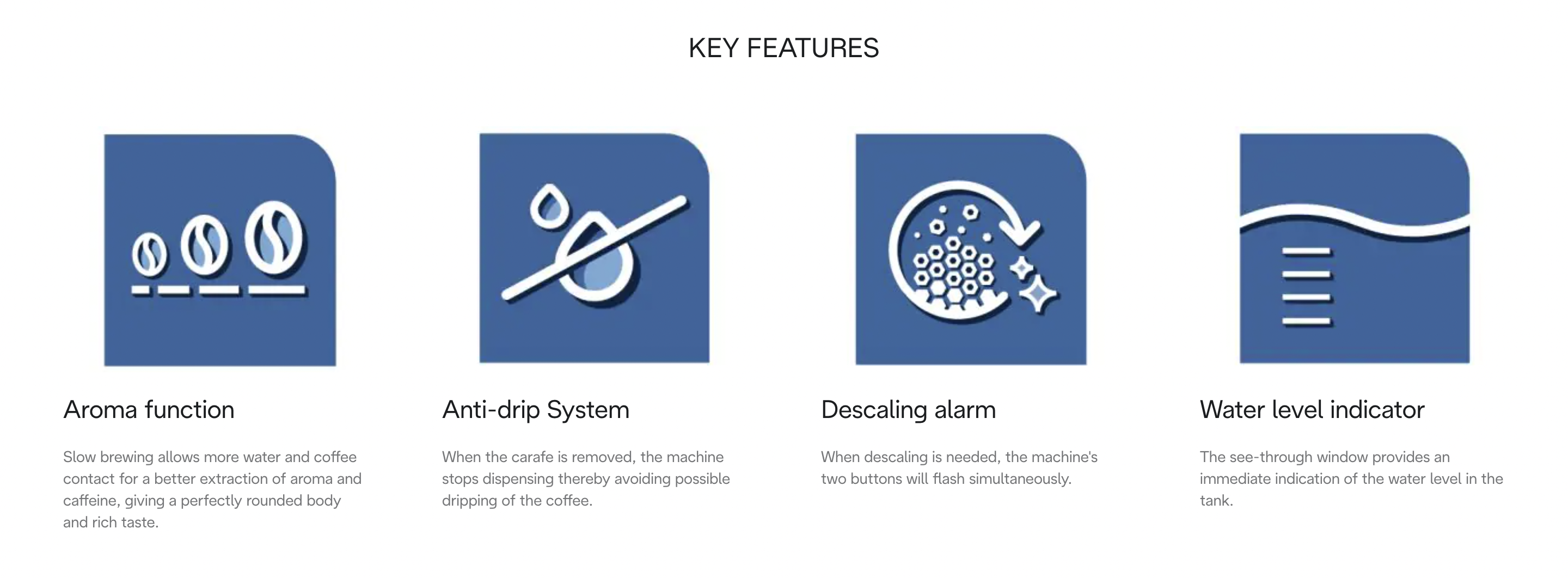 Delonghi ICM16210 Filter Coffee Machine Sharaf Electro Store